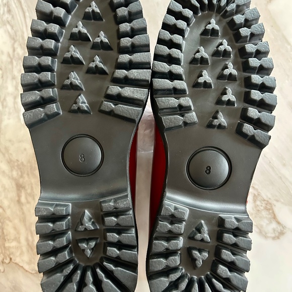 Intentionally Blank Veronica Mary Jane Tomato Red Shoes Women’s size 8 - Picture 2 of 7